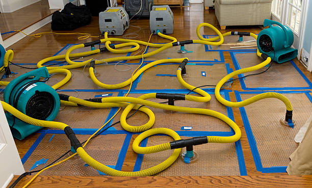 Professional Crawl Space Water Removal technician working in Glasgow, WV